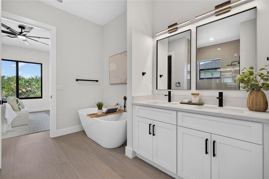 Furnished interior view inside a new home in , Port Charlotte (Image 30).