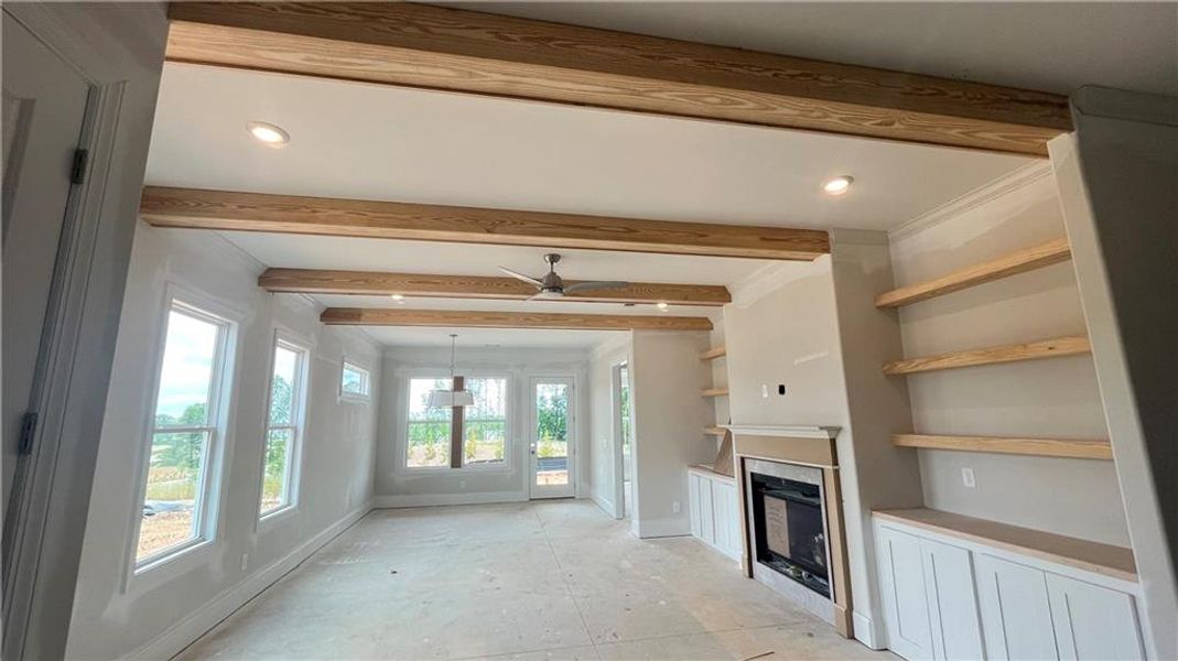 In-progress construction of a new home in , Canton, GA (Image 18).