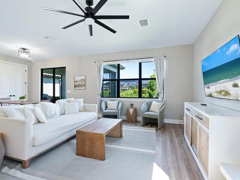 Furnished interior view inside a new home in , Lakewood Ranch (Image 33).