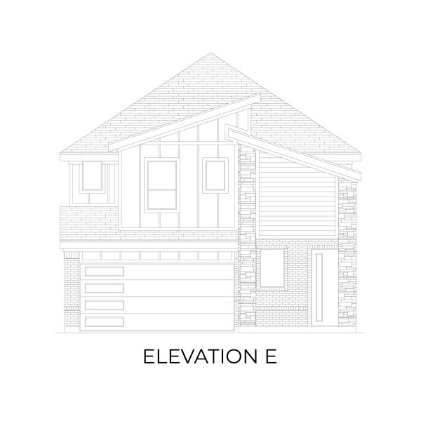 Representative rendering of the exterior for the Harrison F by First Texas Homes (Image 14).