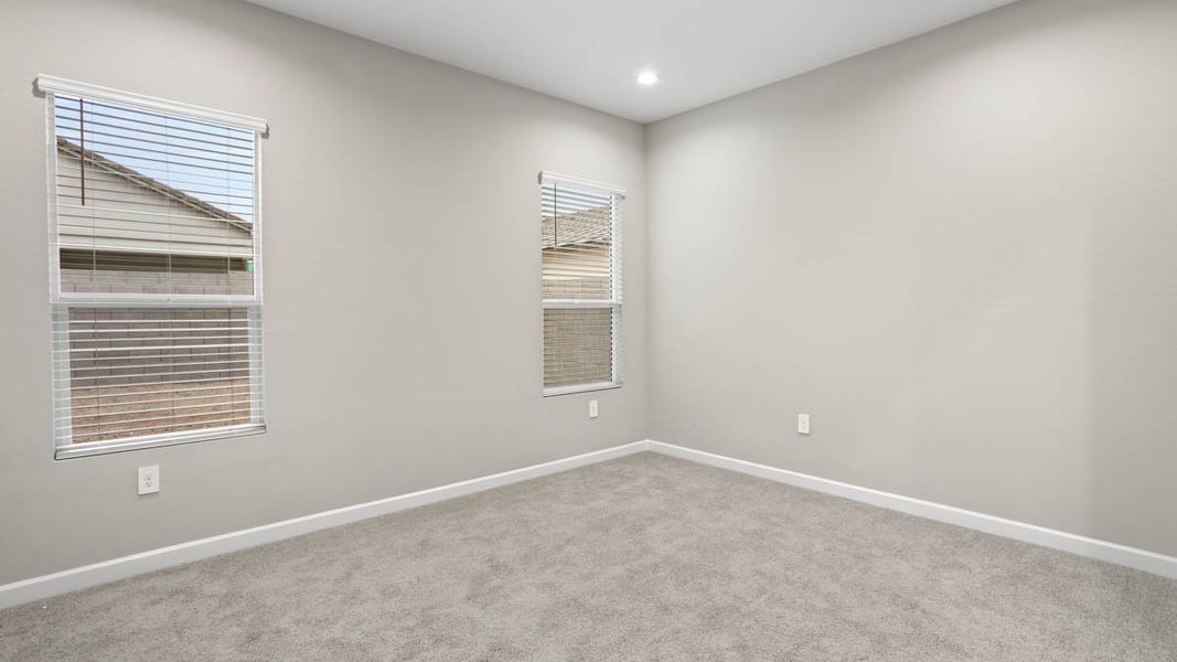 Representative unfurnished interior of a home built from the Palo Verde by D.R. Horton in Apache Farms, Buckeye (Image 27). Representative unfurnished interior of a home built from the Palo Verde by D.R. Horton in Apache Farms, Buckeye (Image 27).
