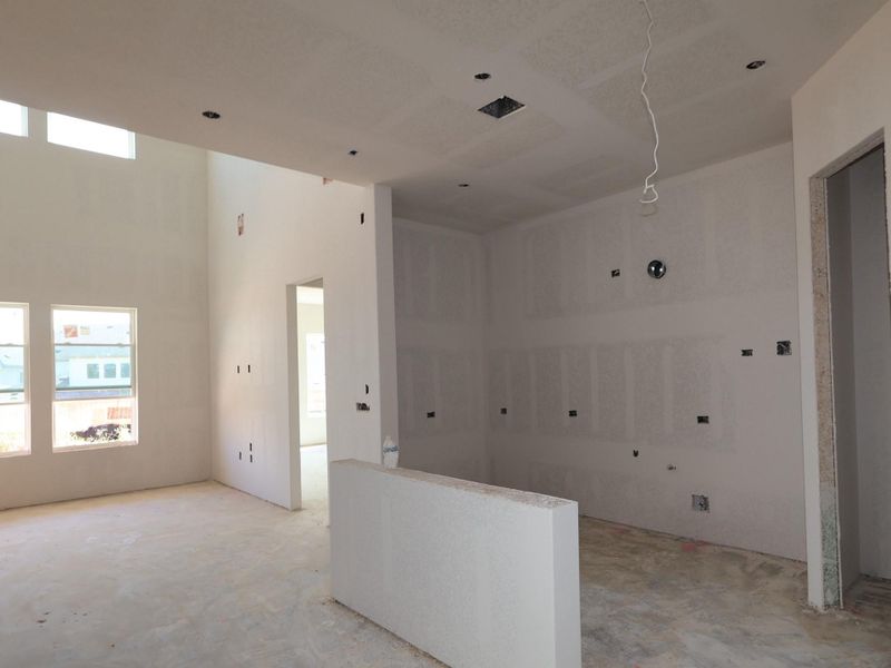 In-progress construction of a new home in Cedar Brook, Leander, TX (Image 6).