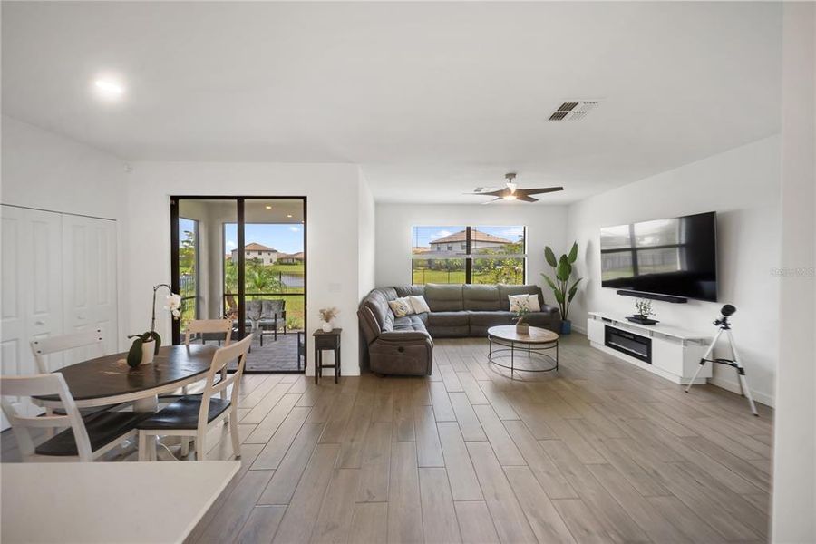 Furnished interior view inside a new home in , Lakewood Ranch (Image 7). Furnished interior view inside a new home in , Lakewood Ranch (Image 7).