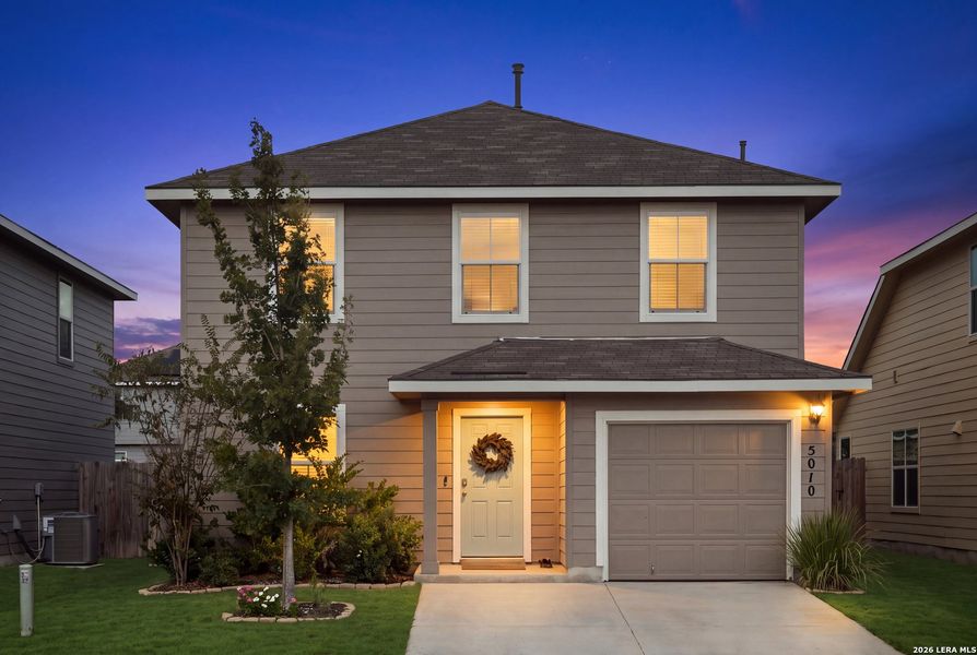 Front exterior of a new home in , San Antonio, TX, highlighting curb appeal (Image 23).