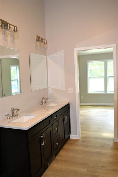 Furnished interior view inside a new home in , Fayetteville (Image 6).