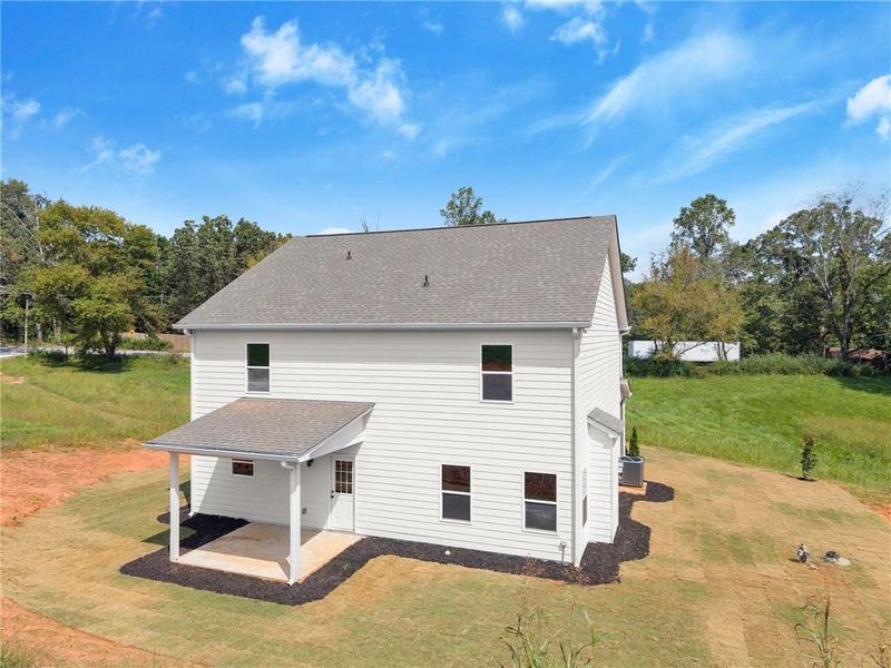 Front exterior of a new home in , Clarkesville, GA, highlighting curb appeal (Image 1).