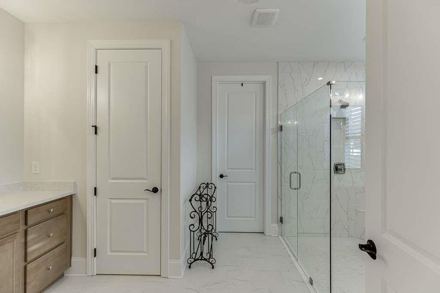 Furnished interior view inside a new home in , Hoschton (Image 16).