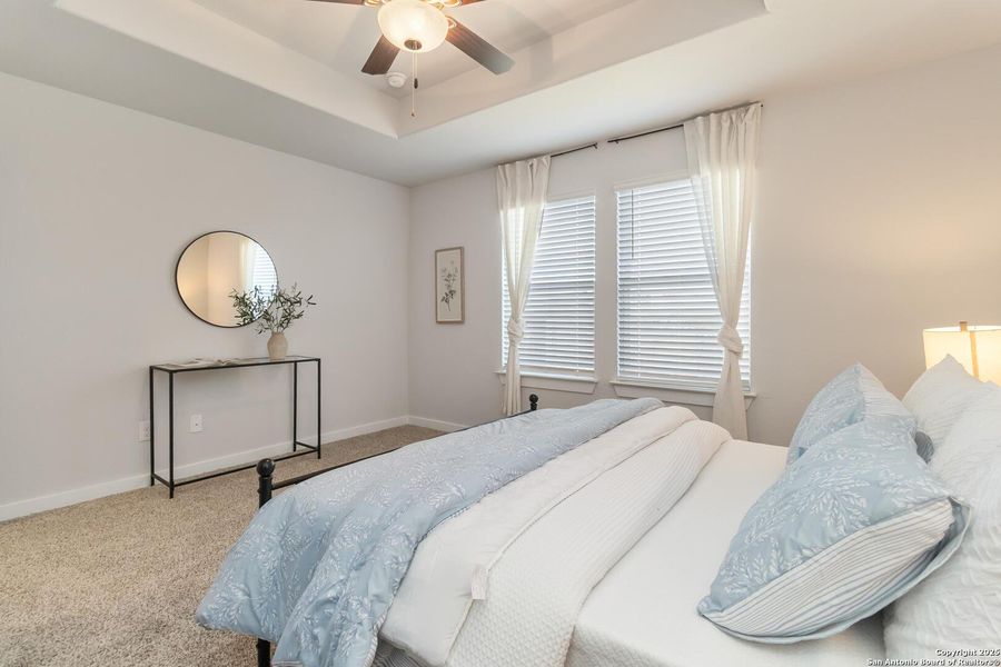 Furnished interior view inside a new home in Katzer Ranch, Converse (Image 27). Furnished interior view inside a new home in Katzer Ranch, Converse (Image 27).