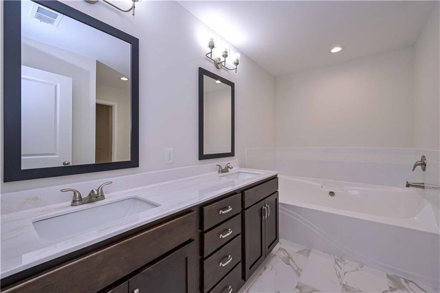 Furnished interior view inside a new home in , Buchanan (Image 13).