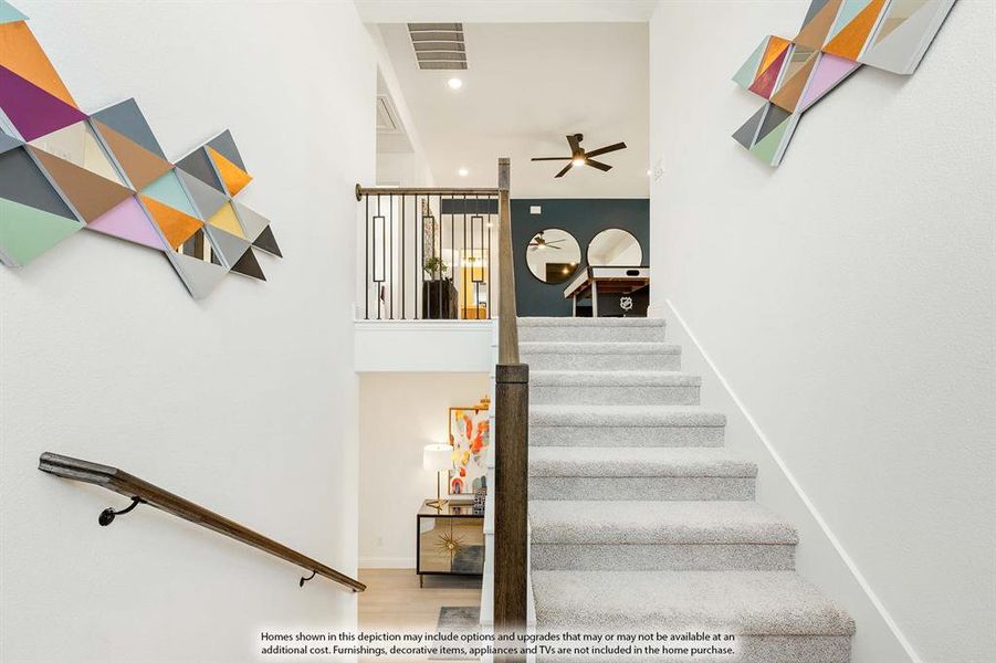 Furnished interior view inside a new home in Star Ranch, Godley (Image 29).