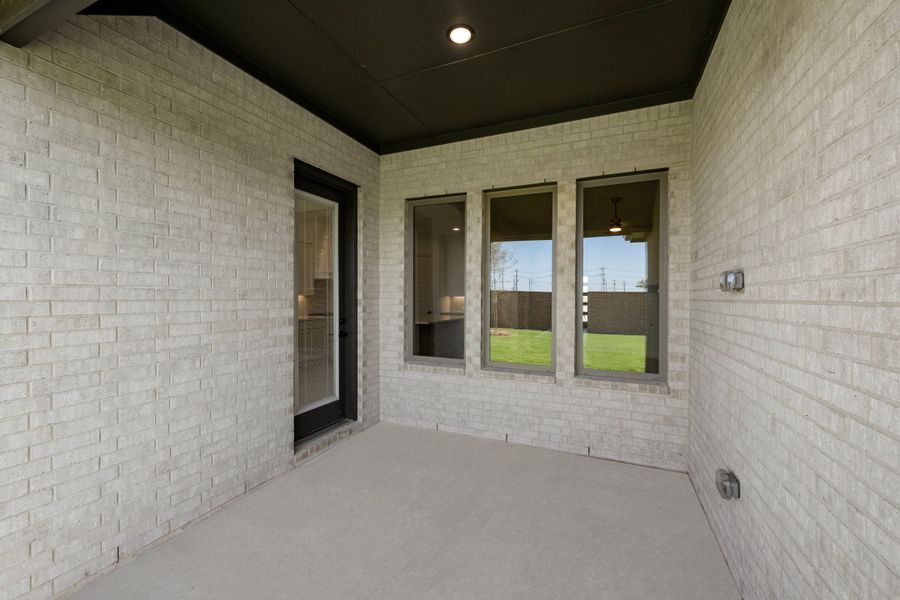 Exterior details and patio area of a home in Somerset, Mansfield (Image 3). Exterior details and patio area of a home in Somerset, Mansfield (Image 3).