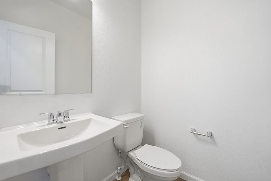 Furnished interior view inside a new home in Trailstone, Arvada (Image 12).