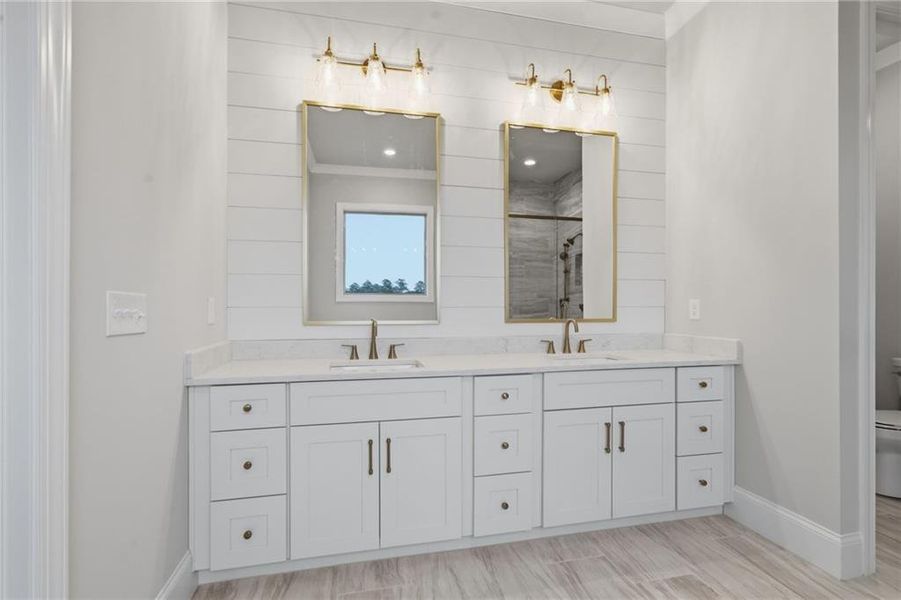 Furnished interior view inside a new home in , Gainesville (Image 15).