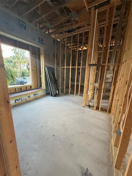 In-progress construction of a new home in , Sarasota, FL (Image 29).