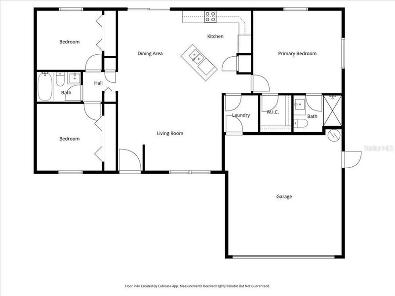 2D floor plan layout of this home in , Summerfield, FL (Image 3).
