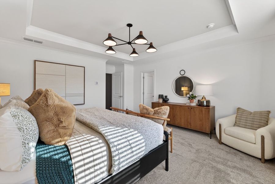 Representative furnished interior of a home built from the Valen by Pulte Homes in Linden Grove, Powder Springs (Image 15).