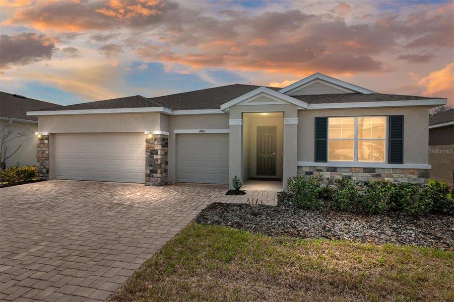 Front exterior of a new home in , Ocala, FL, highlighting curb appeal (Image 23).