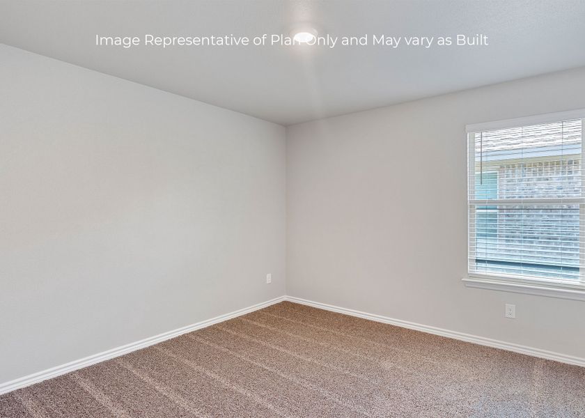 Representative unfurnished interior of a home built from the Seabrook by D.R. Horton in London Towne, Corpus Christi (Image 22). Representative unfurnished interior of a home built from the Seabrook by D.R. Horton in London Towne, Corpus Christi (Image 22).