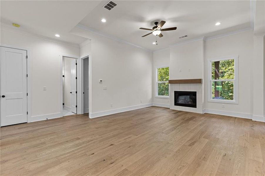 Spacious, unfurnished interior of a new home in , Buford (Image 35).