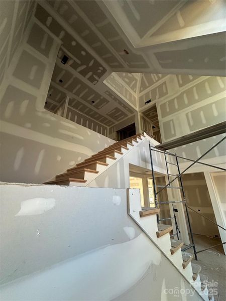 In-progress construction of a new home in , Charlotte, NC (Image 18).