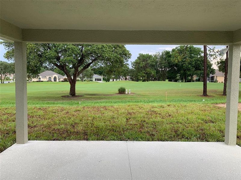 view from 14x16 covered patio