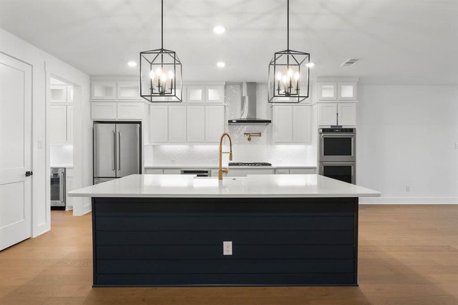 KitchenAid appliances are all included!