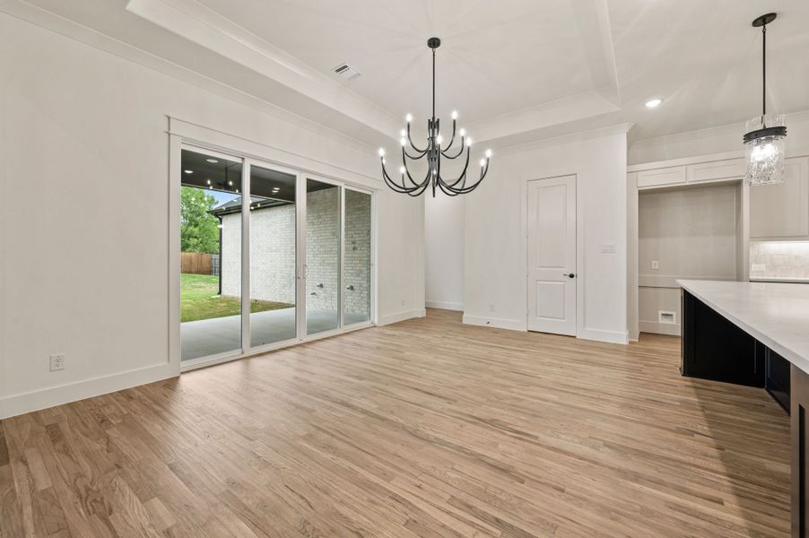 Spacious, unfurnished interior of a new home in Highland Oaks, Boyd (Image 37). Spacious, unfurnished interior of a new home in Highland Oaks, Boyd (Image 37).