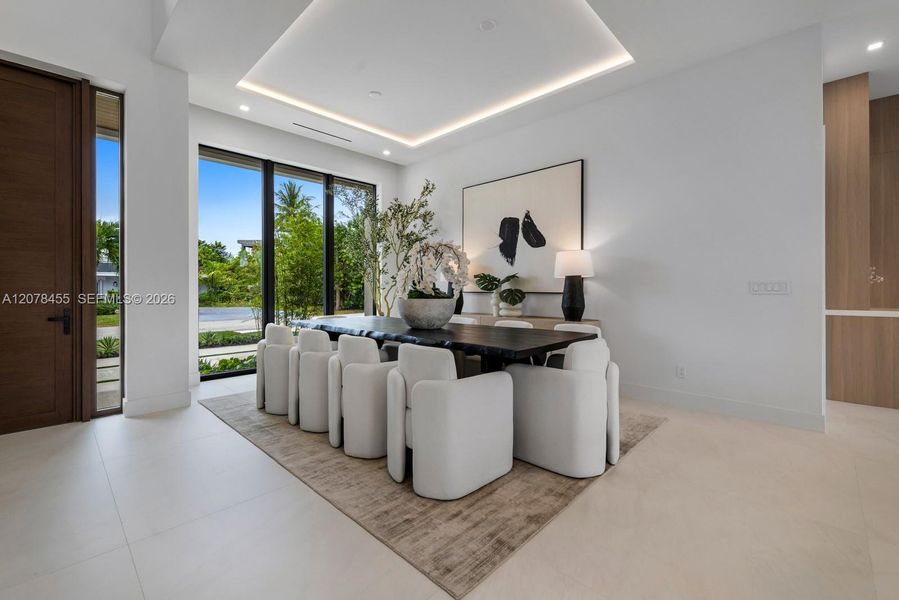 Furnished interior view inside a new home in , Boca Raton (Image 40).