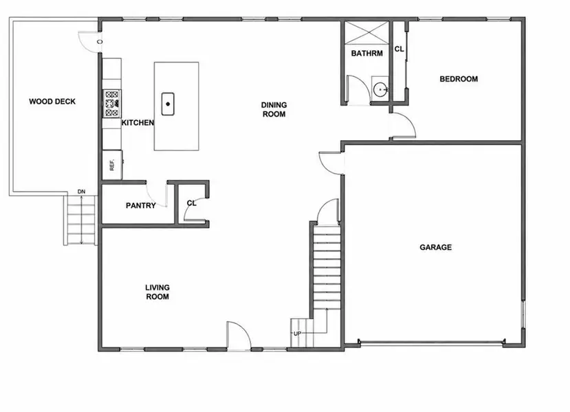 2D floor plan layout of this home in , Ellenwood, GA (Image 4).