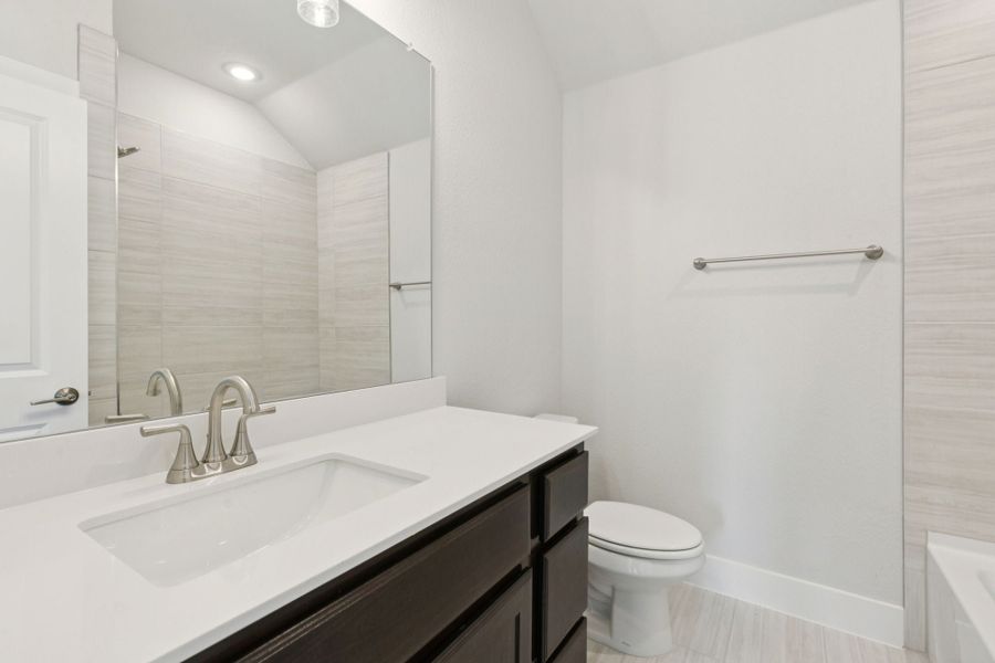 Representative furnished interior of a home built from the Statler by Centre Living Homes in Painted Tree Woodland West, McKinney (Image 12). Representative furnished interior of a home built from the Statler by Centre Living Homes in Painted Tree Woodland West, McKinney (Image 12).