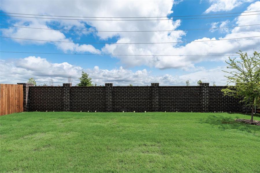 Front exterior of a new home in Sutton Fields, Celina, TX, highlighting curb appeal (Image 19).