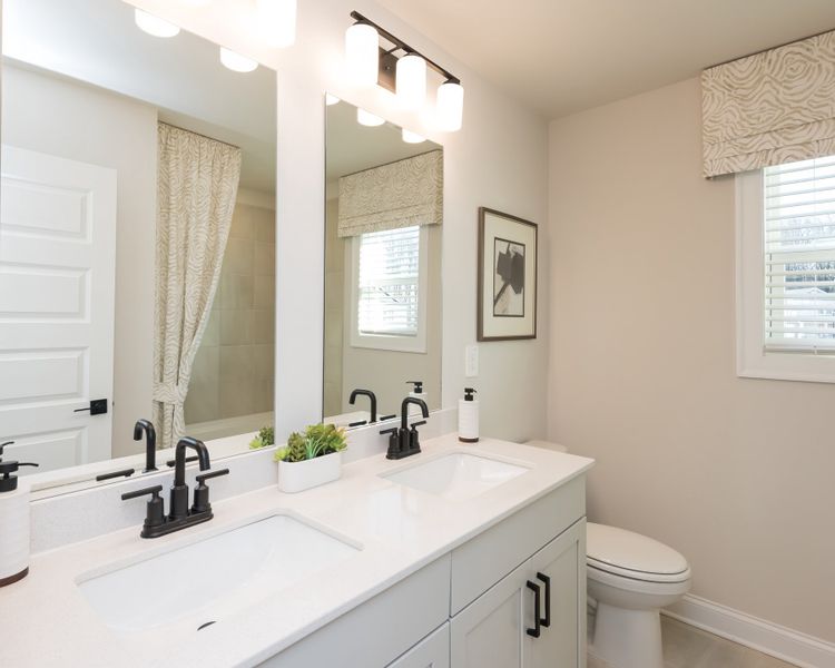 Furnished interior view inside a new home in Hemingway - Reserve Series, Cumming (Image 14).