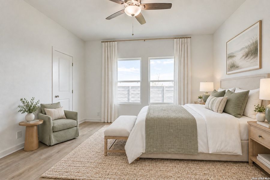 Furnished interior view inside a new home in Saddlebrook Ranch, Schertz (Image 14).