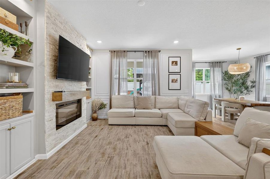 Furnished interior view inside a new home in Summerbrooke, Mount Dora (Image 15).