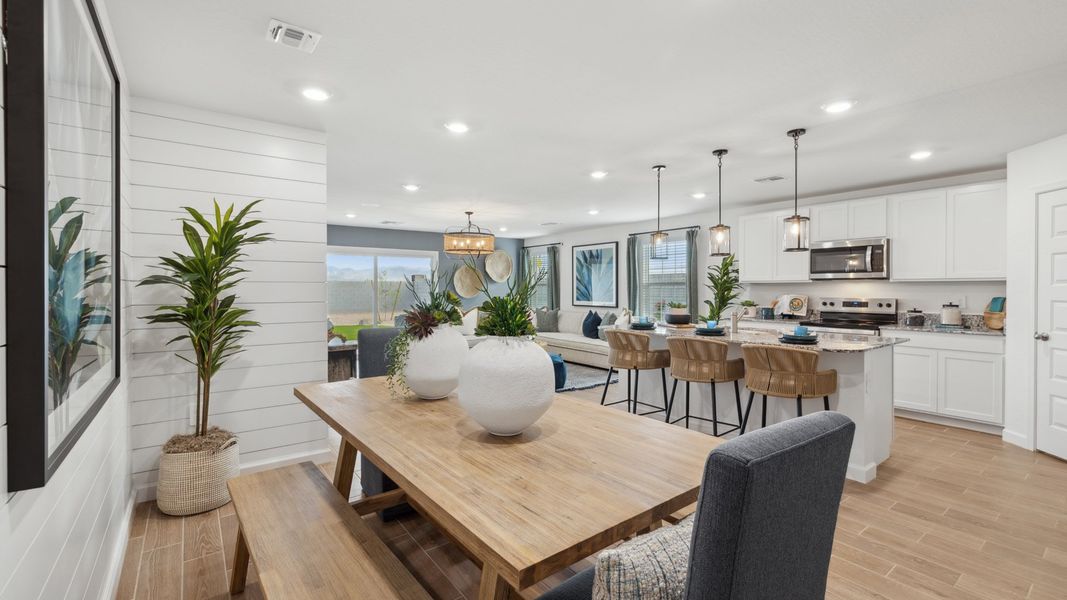 Furnished interior view inside a new home in Remington, Buckeye (Image 13).