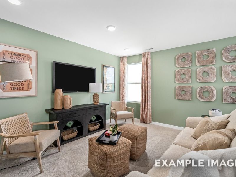 Furnished interior view inside a new home in Woods Crossing, Gallatin (Image 48).