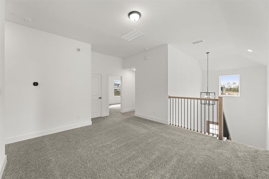 Spacious, unfurnished interior of a new home in The Villages of Hurricane Creek, Anna (Image 24). Spacious, unfurnished interior of a new home in The Villages of Hurricane Creek, Anna (Image 24).