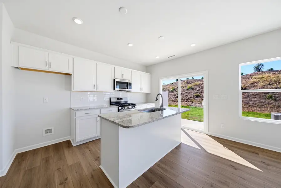 Furnished interior view inside a new home in Sweetbrier, Durham (Image 5).