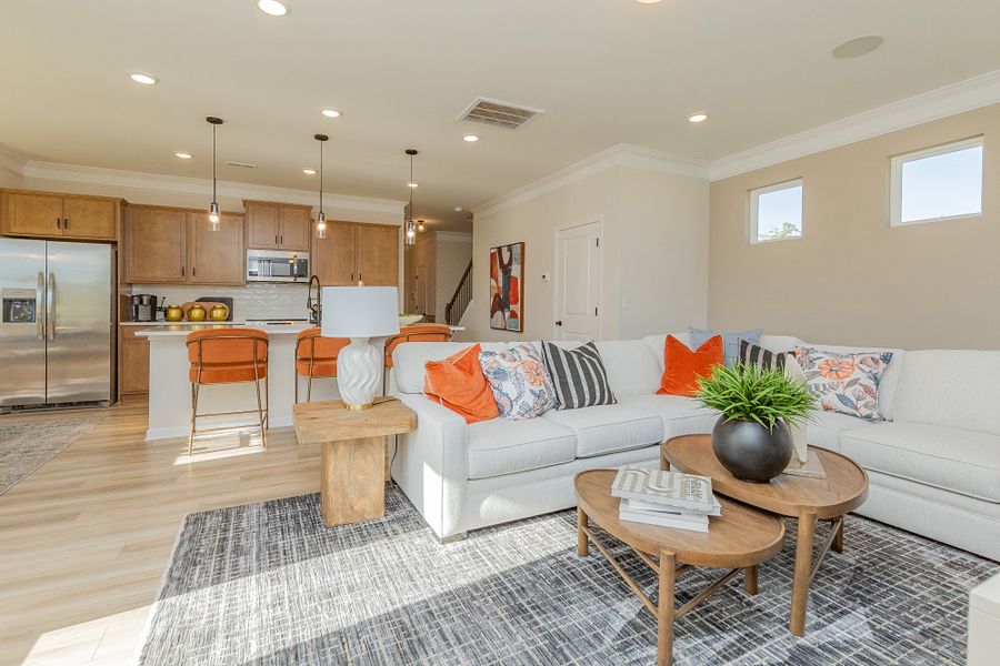 The Braselton II - Family Room