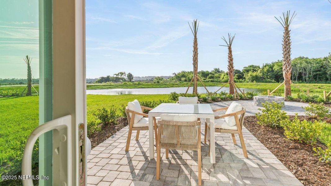 Furnished interior view inside a new home in Rookery, Green Cove Springs (Image 32).