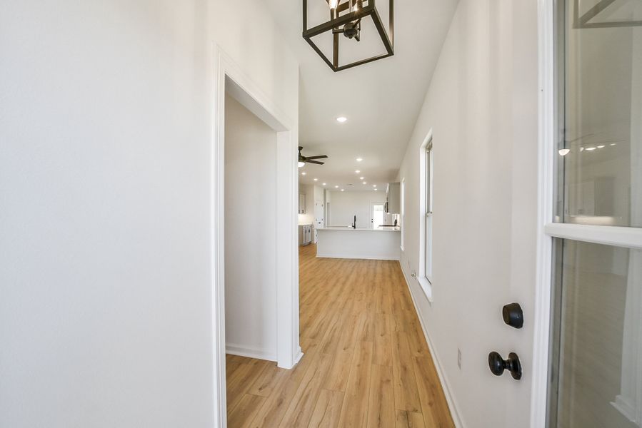 Spacious, unfurnished interior of a new home in Mostyn Springs, Magnolia (Image 16). Spacious, unfurnished interior of a new home in Mostyn Springs, Magnolia (Image 16).