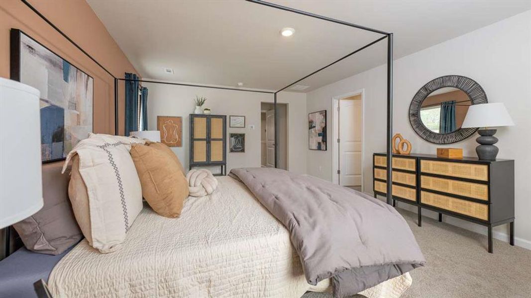 Furnished interior view inside a new home in Harvest Park, Decatur (Image 17).