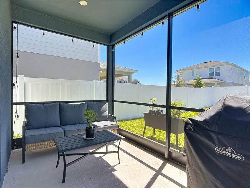 Exterior details and patio area of a home in , Davenport (Image 3).