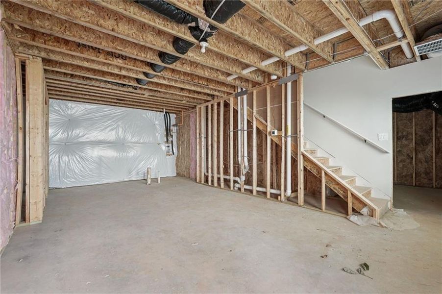 In-progress construction of a new home in Hemingway - Reserve Series, Cumming, GA (Image 44).