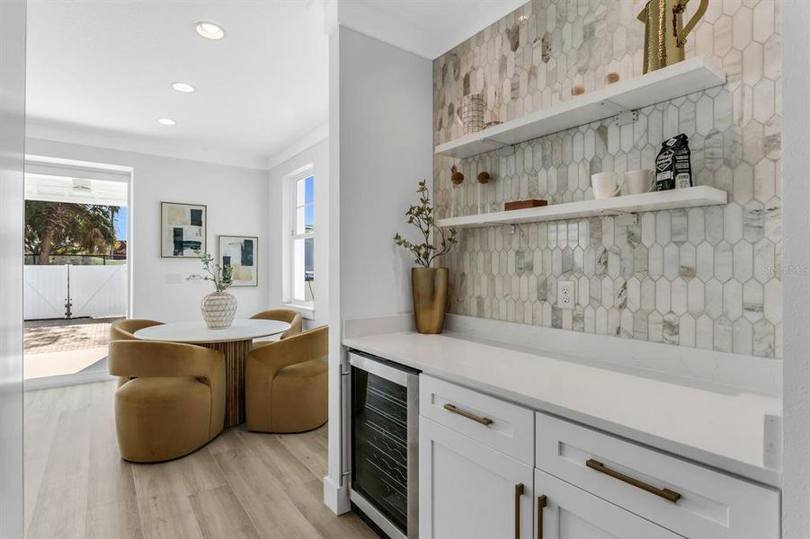 Furnished interior view inside a new home in , Tampa (Image 11). Furnished interior view inside a new home in , Tampa (Image 11).