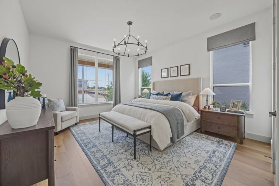 Furnished interior view inside a new home in Uptown Celina, Celina (Image 18).