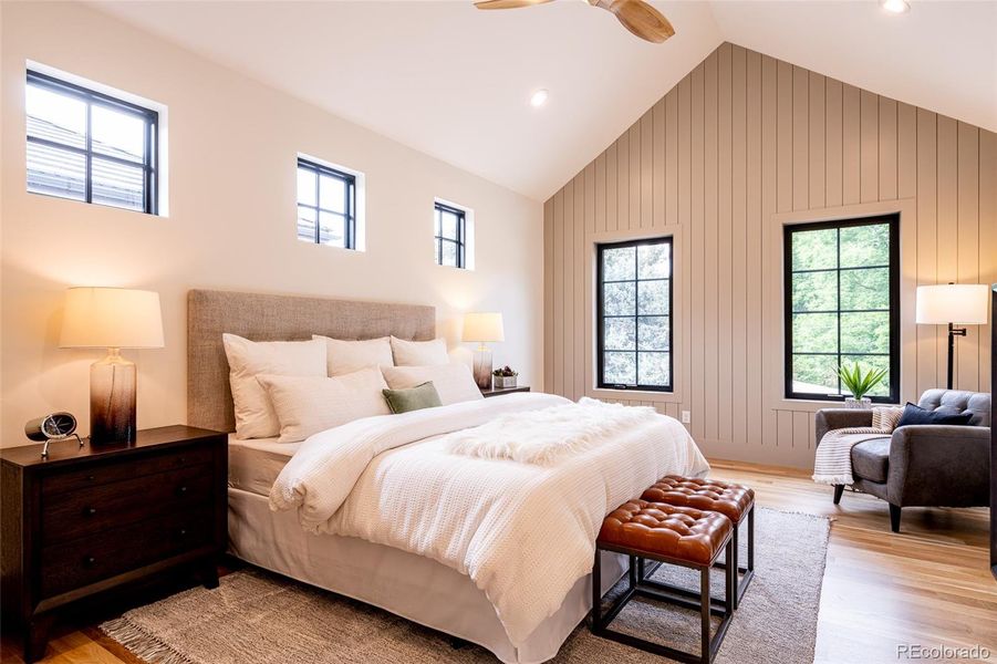 Furnished interior view inside a new home in , Denver (Image 23).