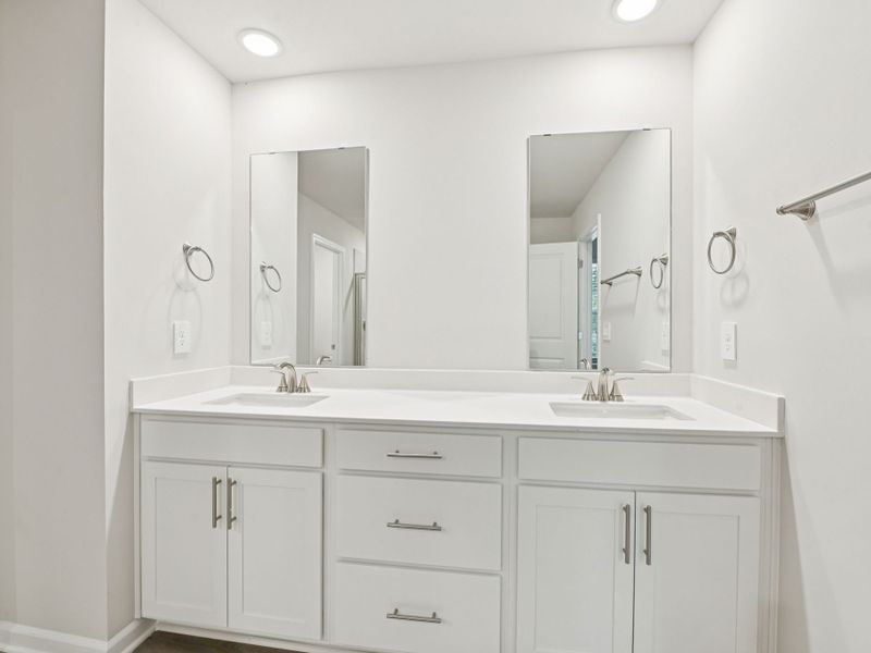 Furnished interior view inside a new home in Oak Manor - Signature Series, Garner (Image 6).