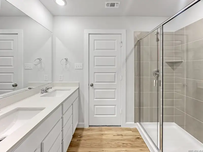 Furnished interior view inside a new home in Bear Creek, San Antonio (Image 4).