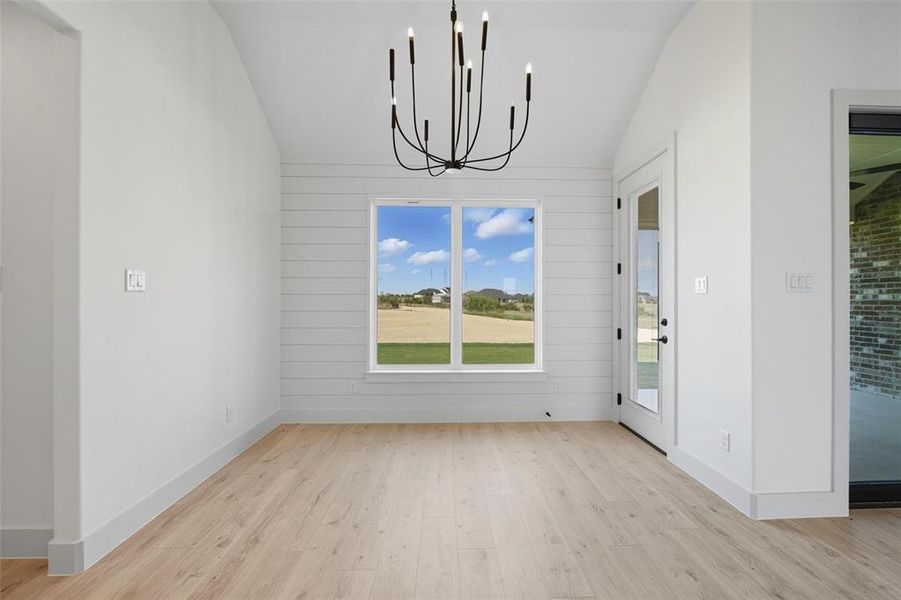 Spacious, unfurnished interior of a new home in Eagles Bluff, Willow Park (Image 32).